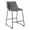 Centiar Counter Height Bar Stool | Gray | Ancho: 47.6cm - Alto: 87.6cm - Prof: 54.6cm