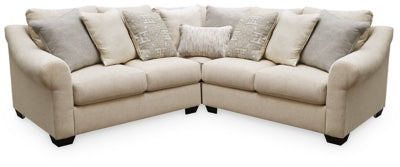 Carnaby 3-Piece Sectional | Linen | Ancho: 264.2cm - Alto: 99.1cm - Prof: 264.2cm
