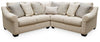Carnaby 3-Piece Sectional | Linen | Ancho: 264.2cm - Alto: 99.1cm - Prof: 264.2cm