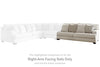 Rawcliffe Right-Arm Facing Sofa | Parchment | Ancho: 218.4cm - Alto: 96.5cm - Prof: 109.2cm