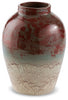 Turkingsly Vase | Spice/Teal/Antique White | Ancho: 228.6 - Alto: 301.63 - Prof : 228.6