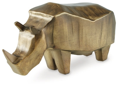 Gentwell Sculpture | Antique Gold Finish | Ancho: 23.8cm - Alto: 13.7cm - Prof: 10.2cm