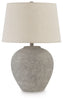 Dreward Table Lamp | Distressed Gray | Ancho: 43.8cm - Alto: 65.4cm - Prof: 43.8cm