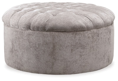 Carnaby Oversized Accent Ottoman | Linen | Ancho: 96.5cm - Alto: 48.3cm - Prof: 96.5cm