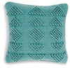 Rustingmere Pillow | Teal | Ancho: 40.6cm - Alto: 40.6cm - Prof: 0.0cm