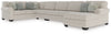 Alyadaria 4-Piece Sectional with Chaise | Sandstone | Ancho: 4394.2 - Alto: 990.6 - Prof : 2336.8