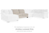 Alyadaria Armless Loveseat | Sandstone | Ancho: 1625.6 - Alto: 990.6 - Prof : 939.8