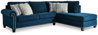 Trendle 2-Piece Sectional | Ink | Ancho: 2971.8 - Alto: 1041.4 - Prof : 2311.4