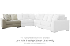 Lyndeboro Left-Arm Facing Corner Chair | Wicker | Ancho: 124.5cm - Alto: 99.1cm - Prof: 111.8cm