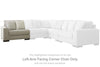 Lyndeboro Left-Arm Facing Corner Chair | Wicker | Ancho: 124.5cm - Alto: 99.1cm - Prof: 111.8cm