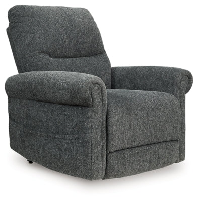 Aureta Power Lift Recliner | Charcoal | Ancho: 99.1cm - Alto: 104.1cm - Prof: 109.2cm