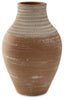 Reclove Vase | Distressed White | Ancho: 22.2cm - Alto: 33.3cm - Prof: 22.2cm